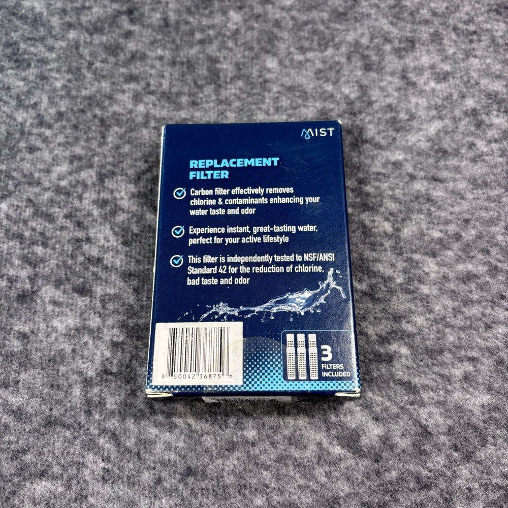 Mist SPORT Hydration Bottle Replacement Filter 3 P - Picture 8 of 8